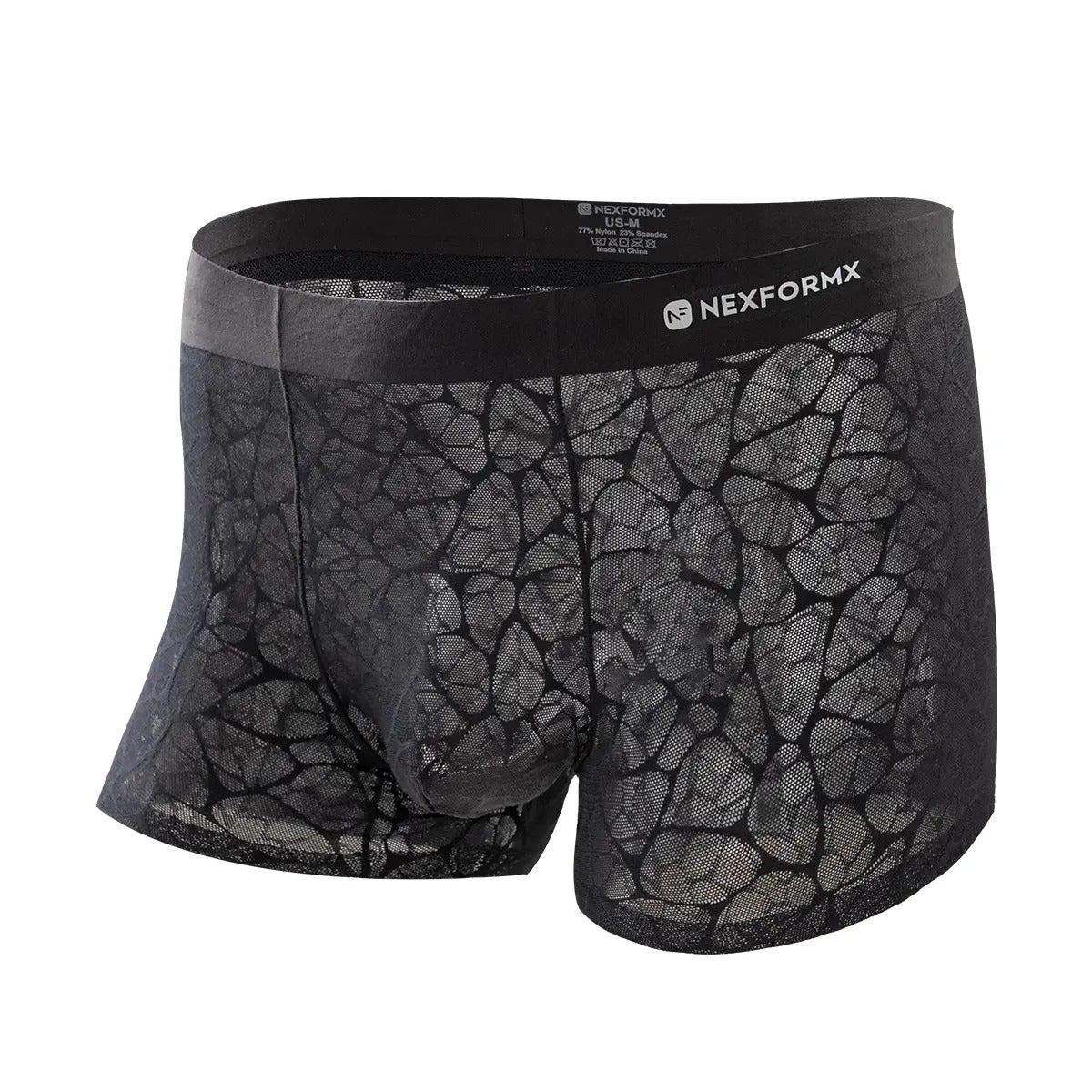 Men’s Breathable Lace Boxer Briefs | Anti-Odor Underwear