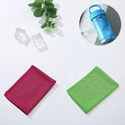 🎉LAST DAY - BUY 1 GET 1 FREE🌞Cooling Bottle - Cold Sweat Towel You Can Use Anywhere, Anytime! Reusable Soft Absorbent Cooling Portable