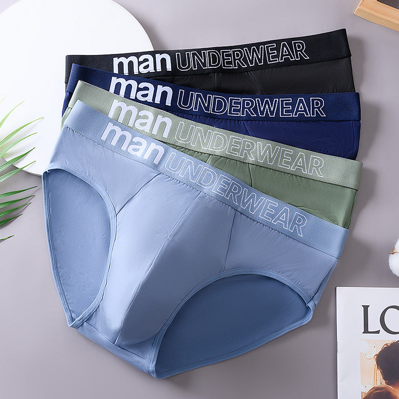 Men's Cotton Stretch Boxer Briefs - Soft Breathable Low Rise Underwear with Wide Waistband