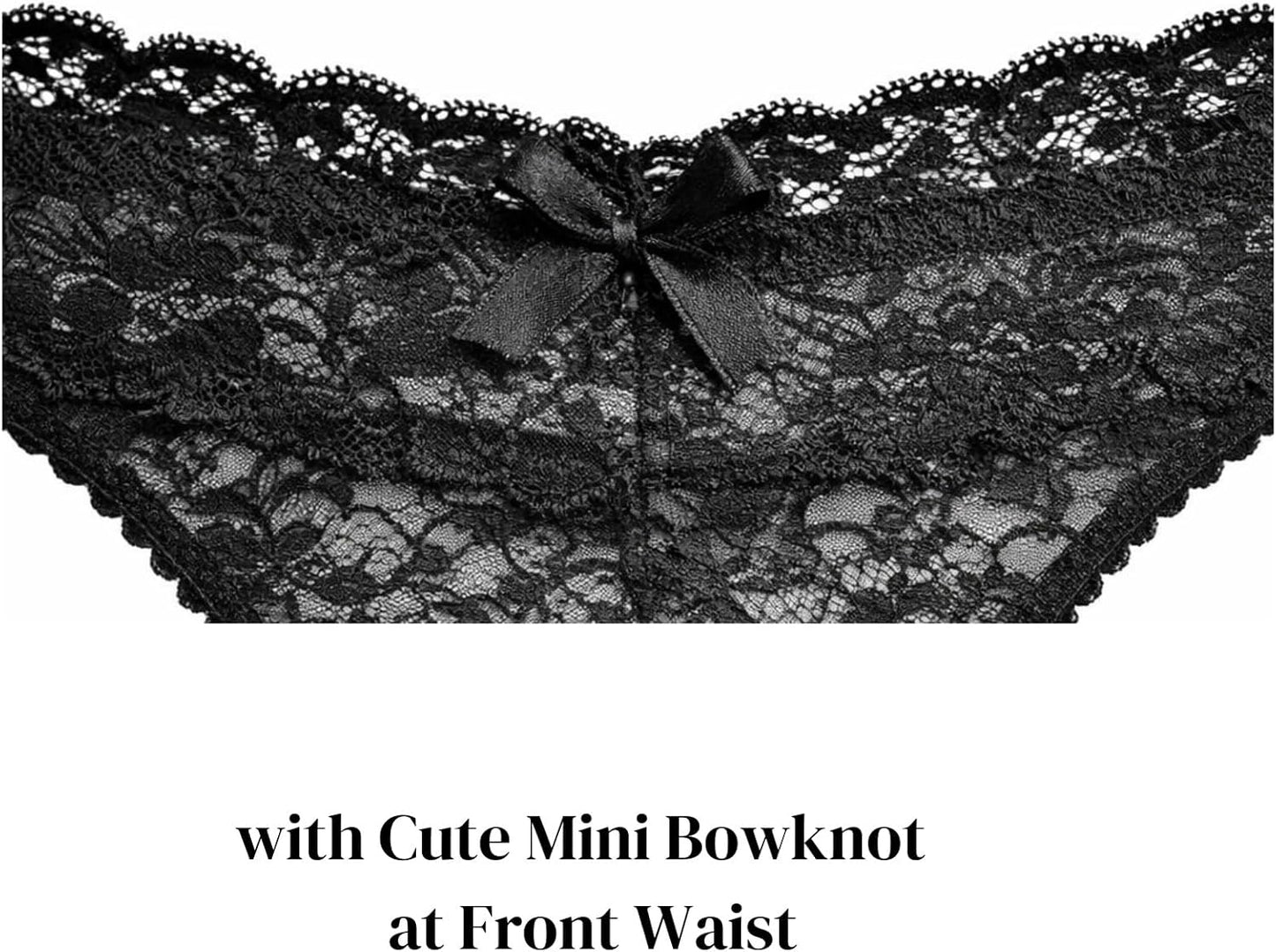 [Born for You] Men's Lace Ruffle Sexy Thong