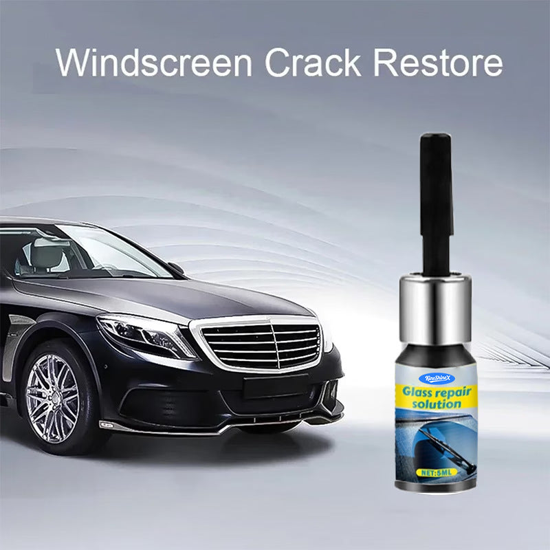 Car windshield repair fluid