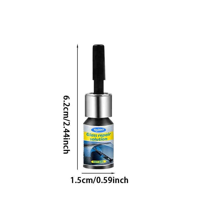 Car windshield repair fluid