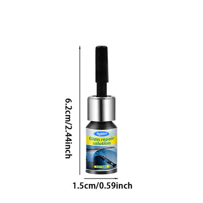 Car windshield repair fluid