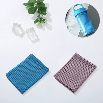 🎉LAST DAY - BUY 1 GET 1 FREE🌞Cooling Bottle - Cold Sweat Towel You Can Use Anywhere, Anytime! Reusable Soft Absorbent Cooling Portable