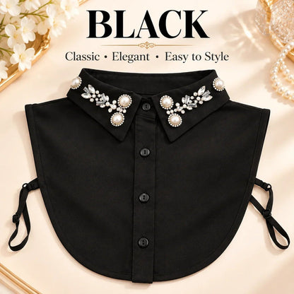 ✨Add Instant Elegance with This Jeweled Detachable Collar 💎
