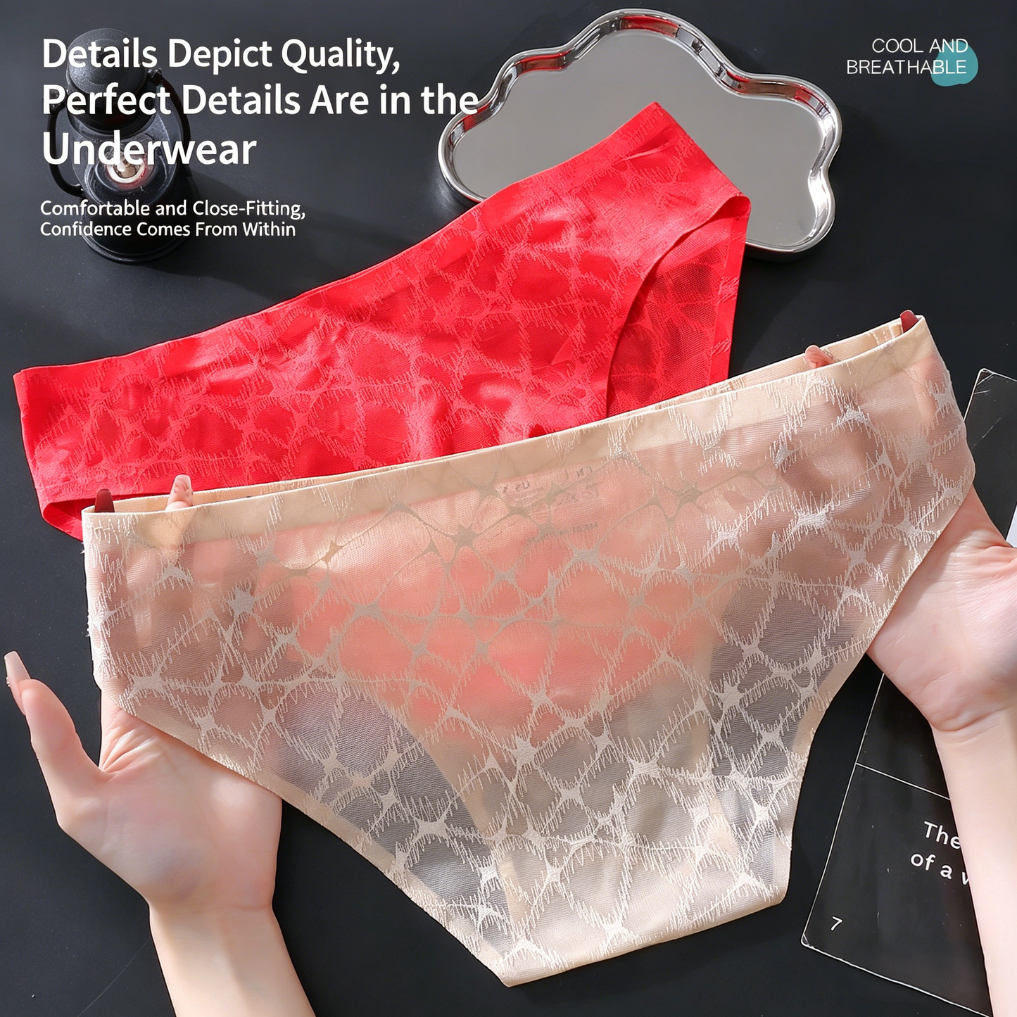 Light Luxury Silky Men's Ice Silk Underwear