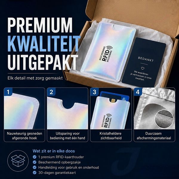 RFID Blocking Sleeves for Credit Cards
