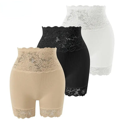 Women's High-Waisted Shapewear Shorts – Seamless Tummy-Control Underwear
