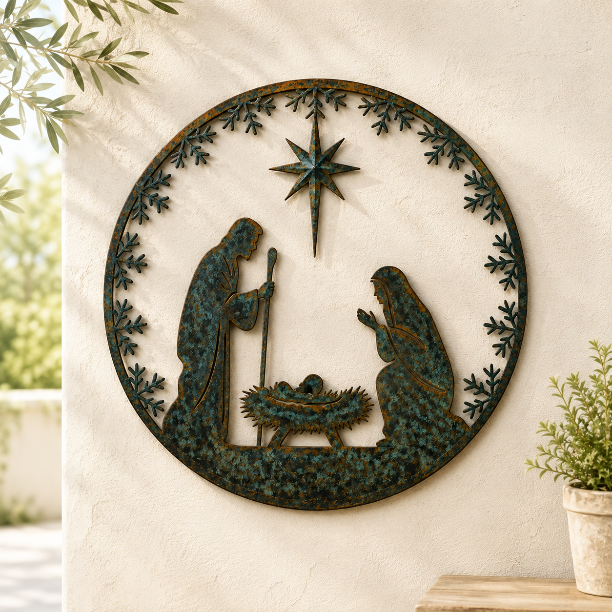 ✨Nativity Scene Christmas Wall Decor - A Beautiful Celebration of Faith, Hope & the True Meaning of Christmas