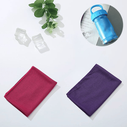 🎉LAST DAY - BUY 1 GET 1 FREE🌞Cooling Bottle - Cold Sweat Towel You Can Use Anywhere, Anytime! Reusable Soft Absorbent Cooling Portable