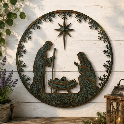 ✨Nativity Scene Christmas Wall Decor - A Beautiful Celebration of Faith, Hope & the True Meaning of Christmas