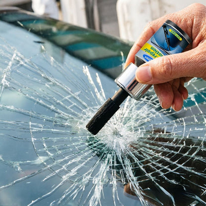 Car windshield repair fluid