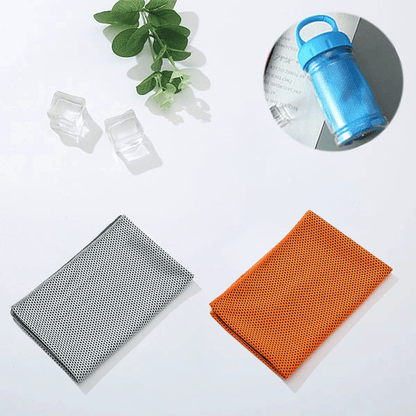 🎉LAST DAY - BUY 1 GET 1 FREE🌞Cooling Bottle - Cold Sweat Towel You Can Use Anywhere, Anytime! Reusable Soft Absorbent Cooling Portable