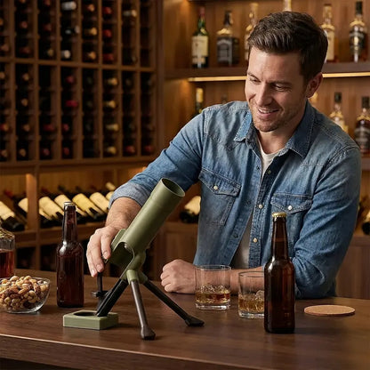 Mortar-Shaped Bottle Opener