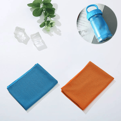 🎉LAST DAY - BUY 1 GET 1 FREE🌞Cooling Bottle - Cold Sweat Towel You Can Use Anywhere, Anytime! Reusable Soft Absorbent Cooling Portable