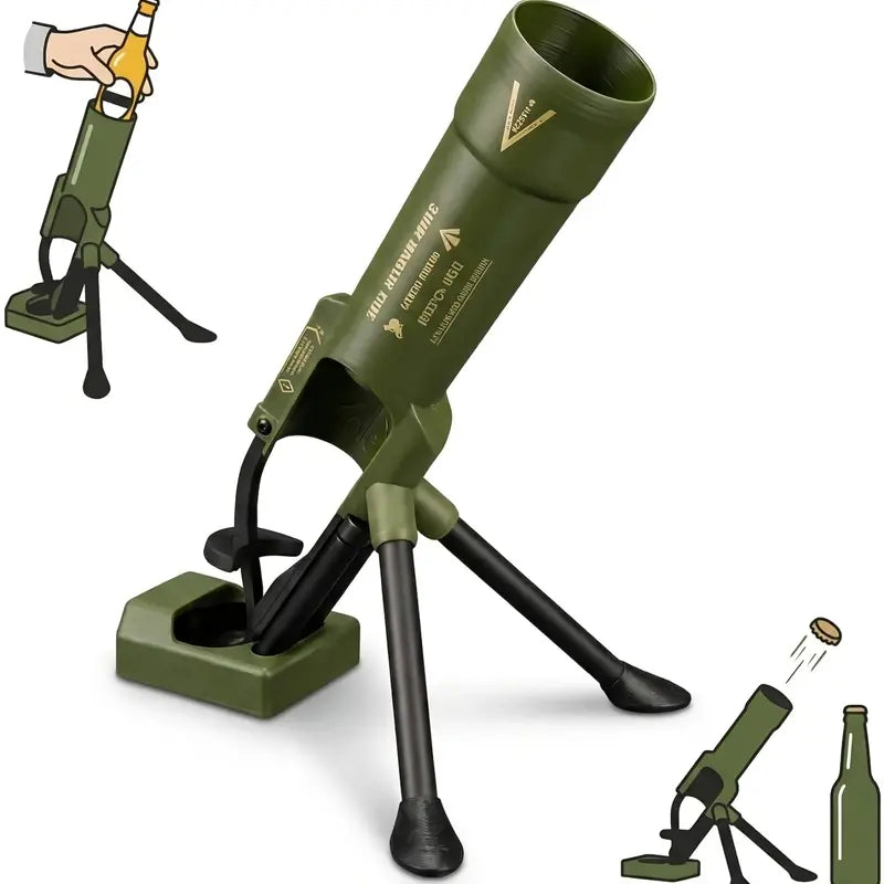 Mortar-Shaped Bottle Opener