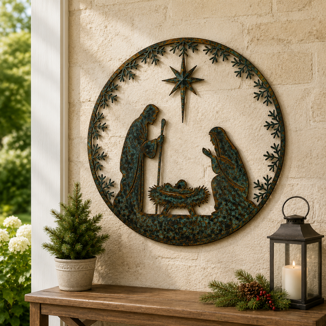✨Nativity Scene Christmas Wall Decor - A Beautiful Celebration of Faith, Hope & the True Meaning of Christmas