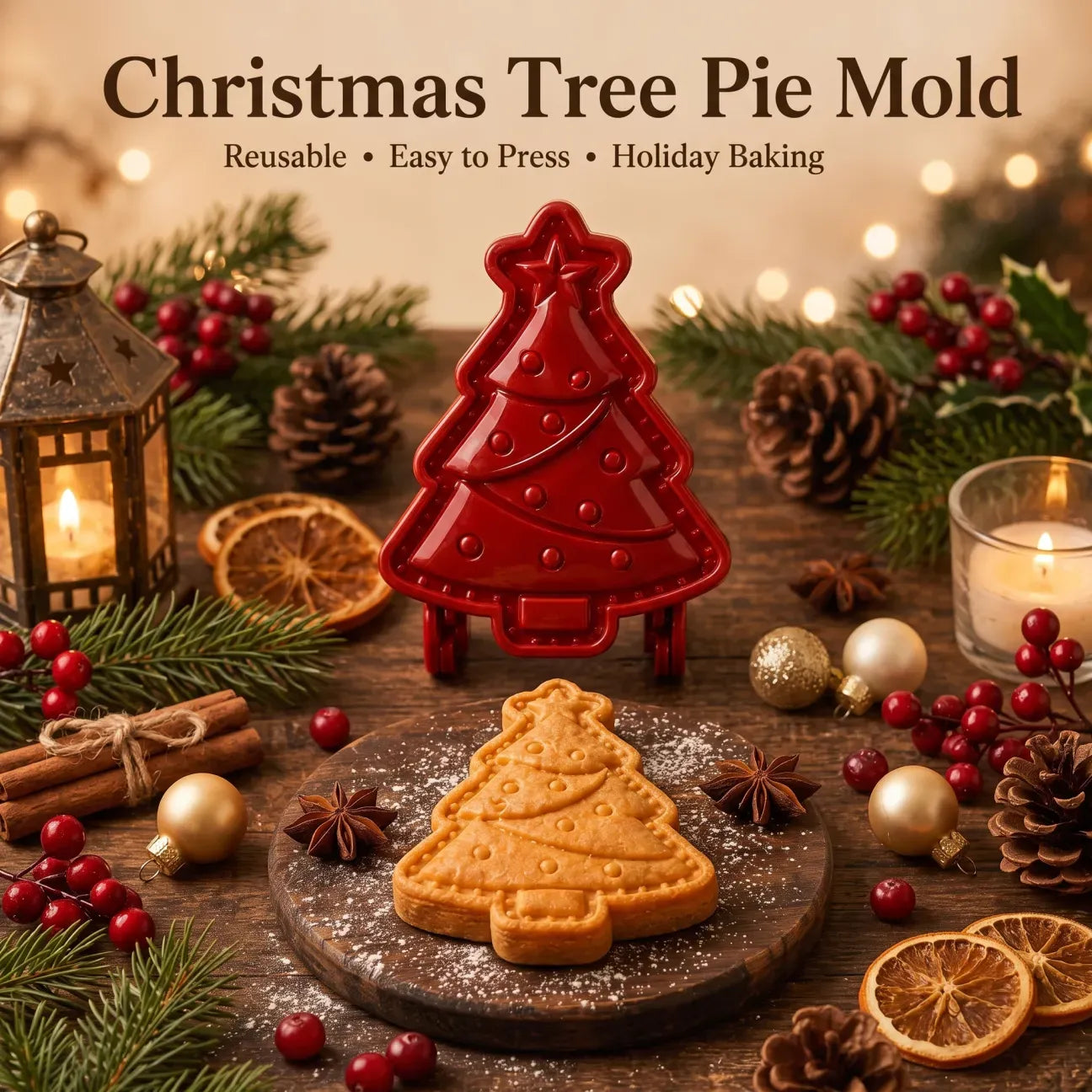 🎃🎄8 Festive Designs • Easy Hand-Press Molds • Perfect for Cookies, Mini Pies & Stuffed Pastries 🥧 Press, Fill & Bake Your Way Through the Holidays 😋