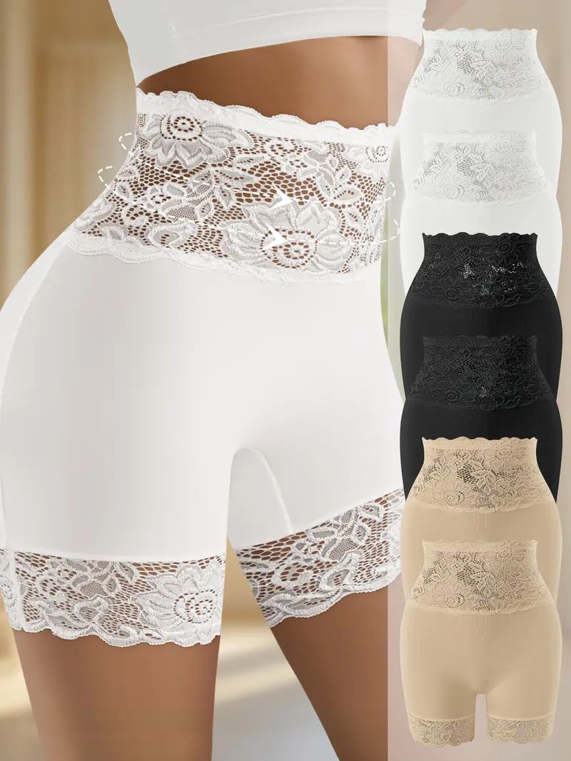 Women's High-Waisted Shapewear Shorts – Seamless Tummy-Control Underwear