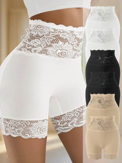 Women's High-Waisted Shapewear Shorts – Seamless Tummy-Control Underwear