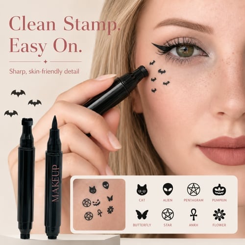 Stamp Your Way to the Ultimate Halloween Look in Seconds! 🎃✨