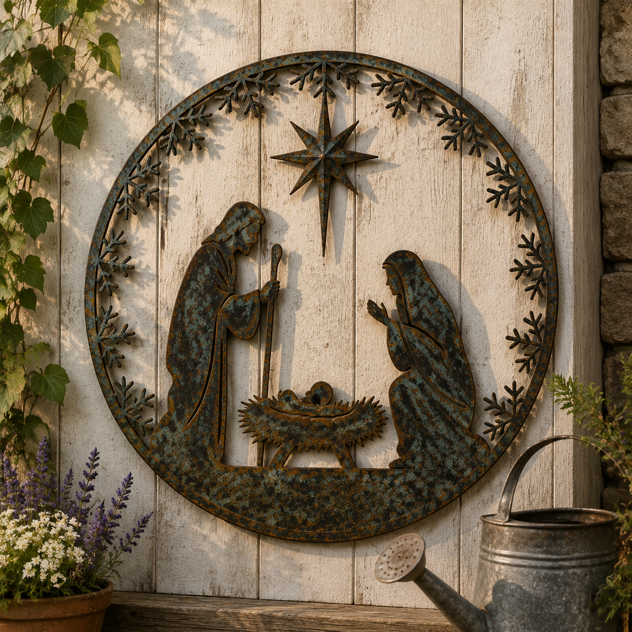 ✨Nativity Scene Christmas Wall Decor - A Beautiful Celebration of Faith, Hope & the True Meaning of Christmas