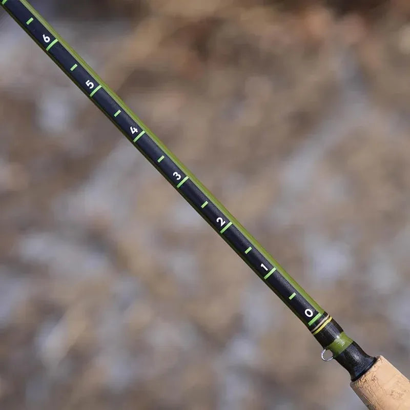 🎣Fishing Pole Measuring Tape Sticker - 24 Inch Ruler Decal to attach to Fishing Rod (2 Pack)