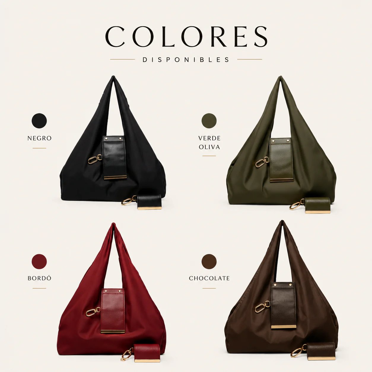 👜Varelli Charm Transformable Bag – Stylish Vegan Leather Tote & Keychain Charm