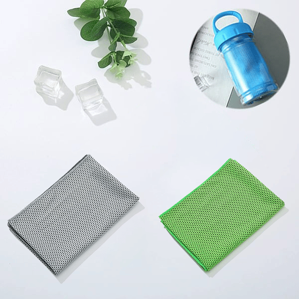 🎉LAST DAY - BUY 1 GET 1 FREE🌞Cooling Bottle - Cold Sweat Towel You Can Use Anywhere, Anytime! Reusable Soft Absorbent Cooling Portable