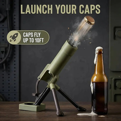 Mortar-Shaped Bottle Opener