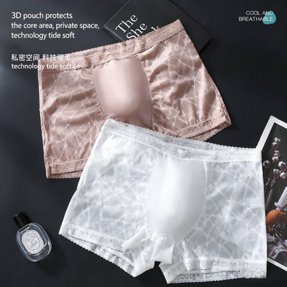 Men's Seamless, Breathable, Antibacterial Boxer Briefs
