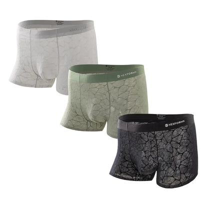 Men’s Breathable Lace Boxer Briefs | Anti-Odor Underwear