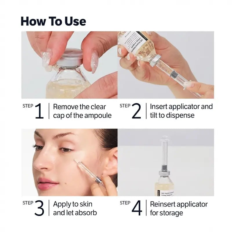 Deep Collagen Silk Peptide Intensive Ampoule Serum | Korean Anti-Aging Face Lifting Serum 40ml