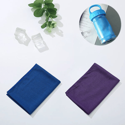 🎉LAST DAY - BUY 1 GET 1 FREE🌞Cooling Bottle - Cold Sweat Towel You Can Use Anywhere, Anytime! Reusable Soft Absorbent Cooling Portable