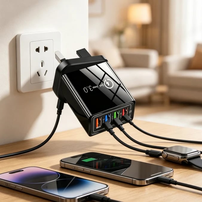 The Charger Big Tech Hates | 4-Port Quick Charge 3.0