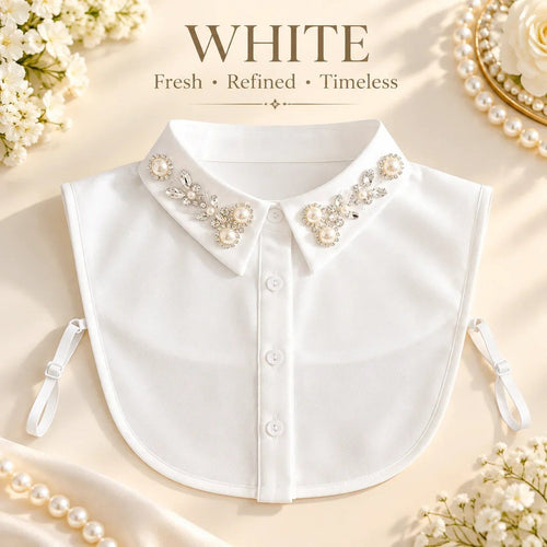 ✨Add Instant Elegance with This Jeweled Detachable Collar 💎
