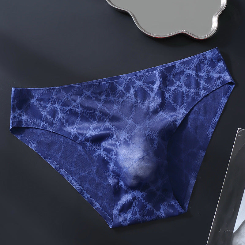 Light Luxury Silky Men's Ice Silk Underwear