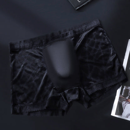 Men's Seamless, Breathable, Antibacterial Boxer Briefs