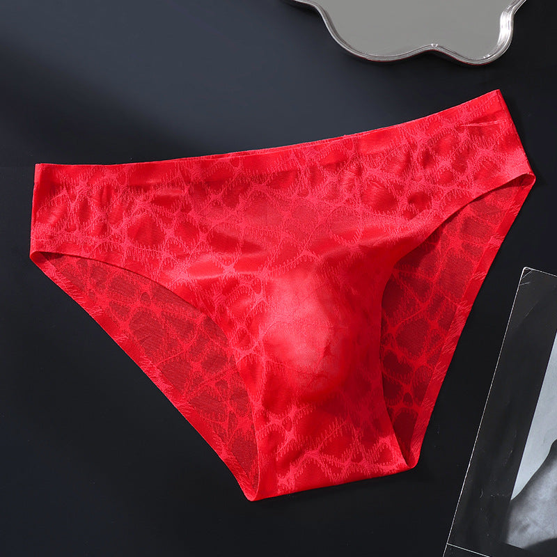 Light Luxury Silky Men's Ice Silk Underwear
