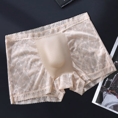 Men's Seamless, Breathable, Antibacterial Boxer Briefs