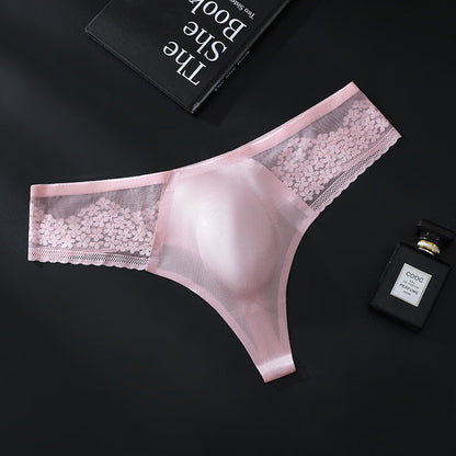 Men's High Elasticity Breathable Thong - 3D Highlighted Dot Design
