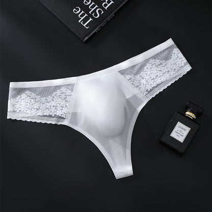 Men's High Elasticity Breathable Thong - 3D Highlighted Dot Design