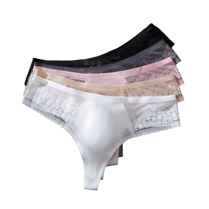 Men's High Elasticity Breathable Thong - 3D Highlighted Dot Design
