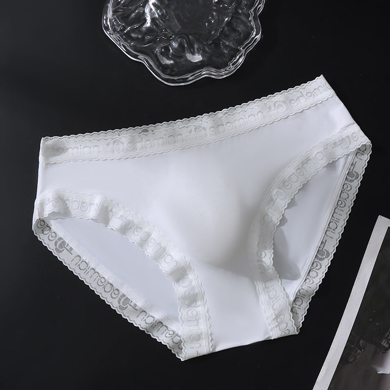 Men's Seamless Ice Silk Boxer Briefs