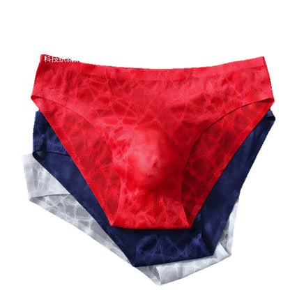 Light Luxury Silky Men's Ice Silk Underwear