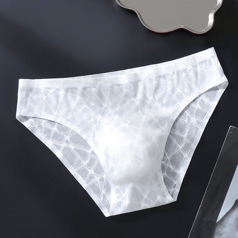 Light Luxury Silky Men's Ice Silk Underwear