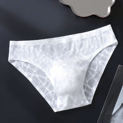 Light Luxury Silky Men's Ice Silk Underwear