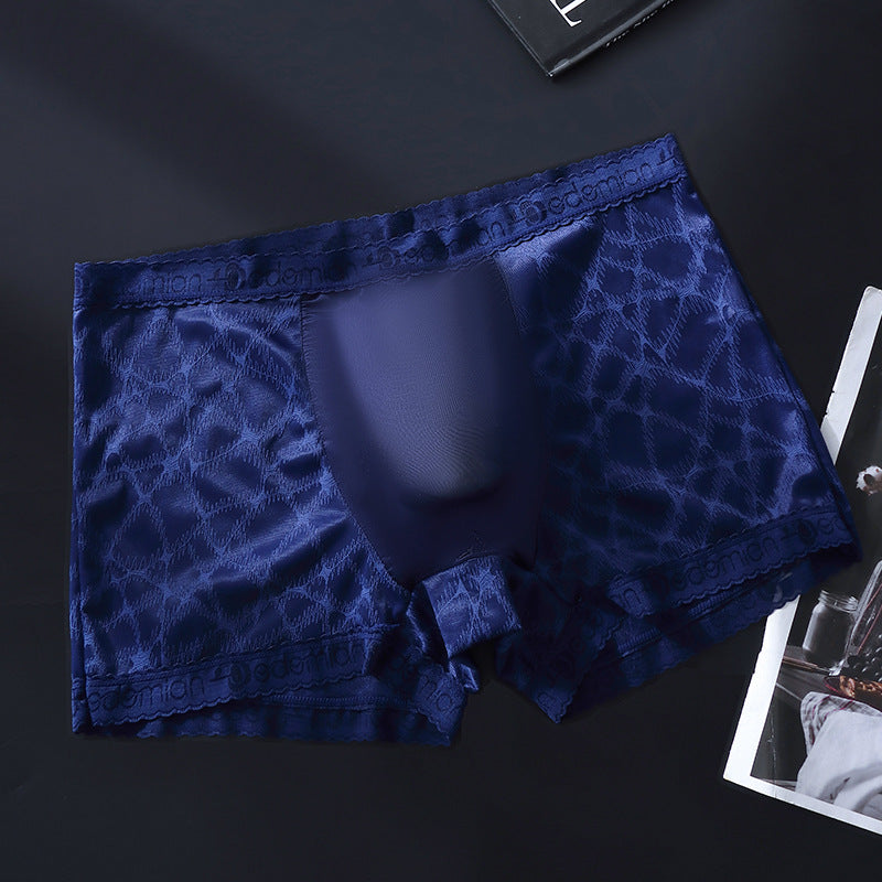 Men's Seamless, Breathable, Antibacterial Boxer Briefs