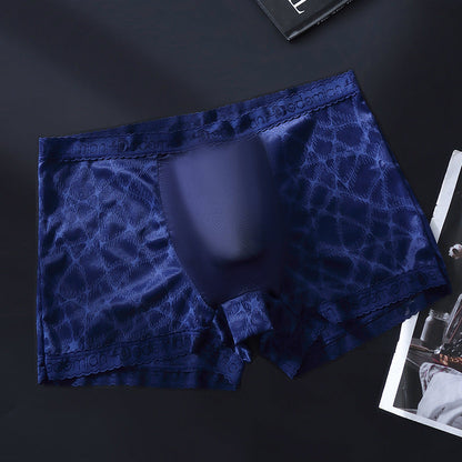 Men's Seamless, Breathable, Antibacterial Boxer Briefs
