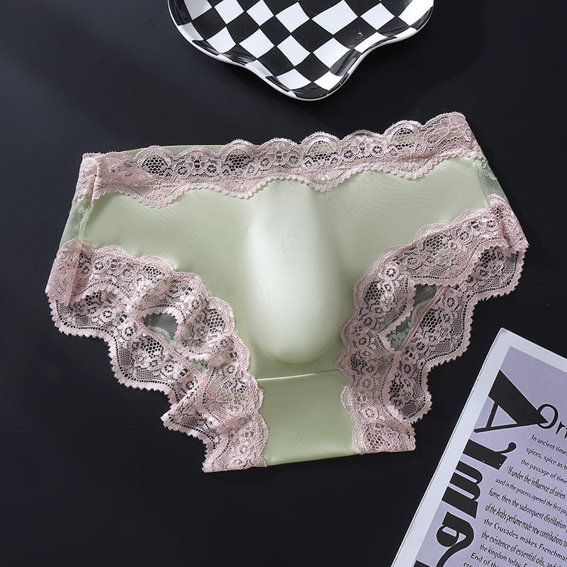 Express Yourself Men's Lace Breathable Briefs